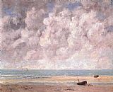 Gustave Courbet The Calm Sea painting